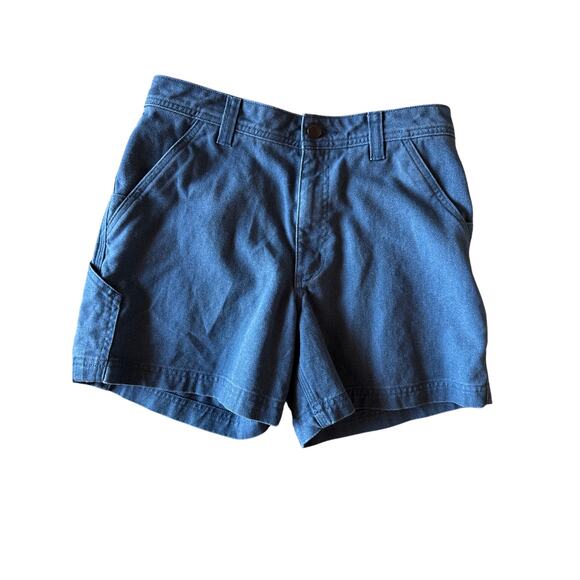 Patagonia Blue Canvas Size 6 Work Shorts - Picture 2 of 8
